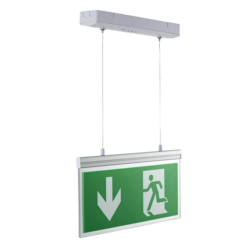 Biard 2.8W LED Emergency Exit Sign Emergency Lighting True Shopping   