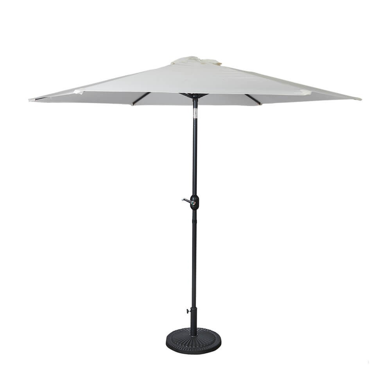 2.7m Crank & Tilt Garden Parasol Outdoor Leisure True Shopping   