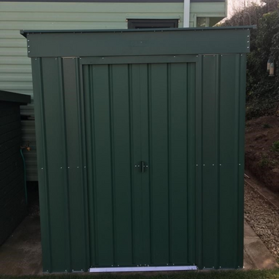 Globel Pent Metal Shed Metal Sheds True Shopping   