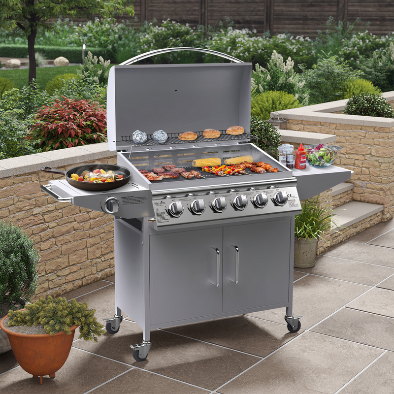 Huntsville 6 Burner Gas BBQ  True Shopping   