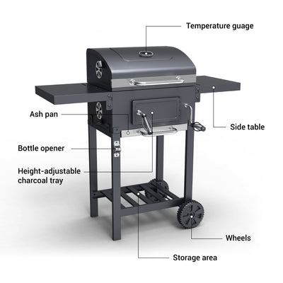 Kentucky Smoker Charcoal BBQ  True Shopping   