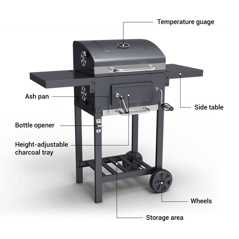 Kentucky Smoker Charcoal BBQ  True Shopping   