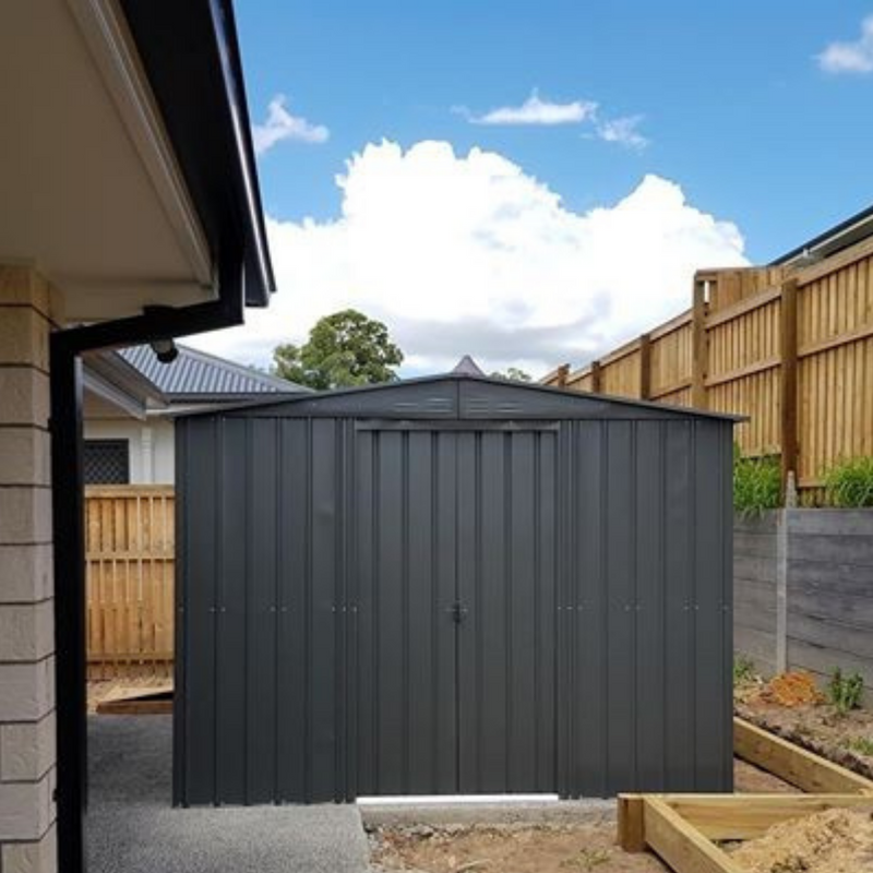 Globel Apex Metal Shed Metal Sheds True Shopping   