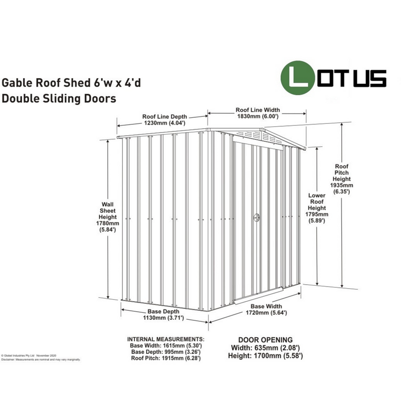 Globel Apex Metal Shed Metal Sheds True Shopping   