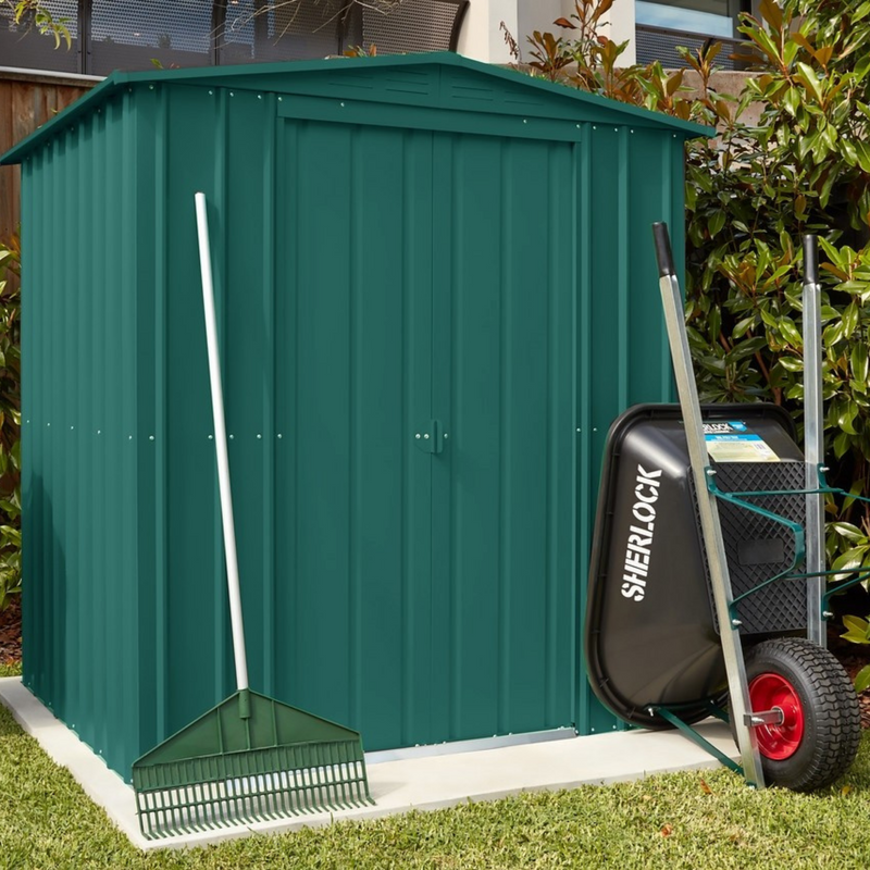 Globel Apex Metal Shed Metal Sheds True Shopping   