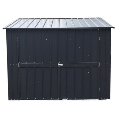 Globel 6′x6′ Bicycle Store Anthracite Grey Metal Storage True Shopping   