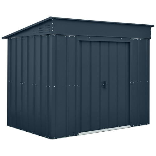 Globel Low Pent 6′x4′ Metal Shed Metal Sheds True Shopping   